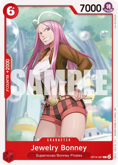 Jewelry Bonney OP14-007 OP14 The Azure Sea's Seven