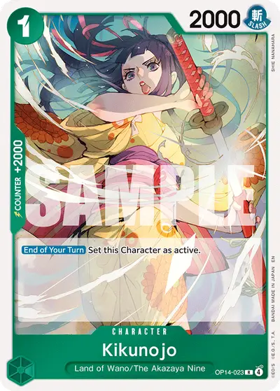 Kikunojo OP14-023 OP14 The Azure Sea's Seven