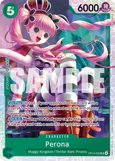 Perona OP14-033 OP14 The Azure Sea's Seven