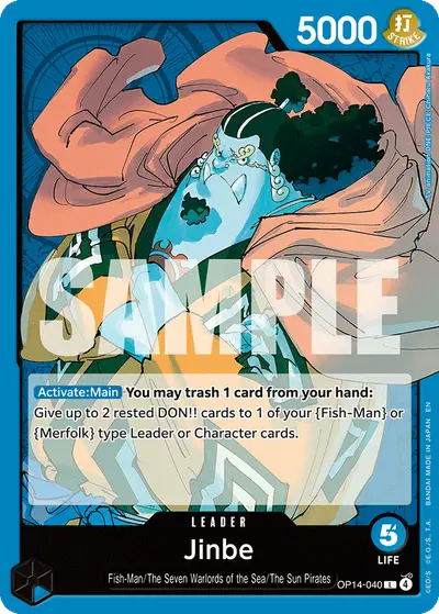 Jinbe OP14-040 OP14 The Azure Sea's Seven