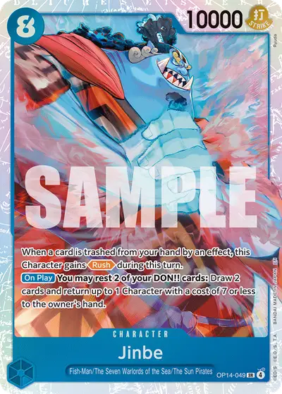 Jinbe OP14-049 OP14 The Azure Sea's Seven