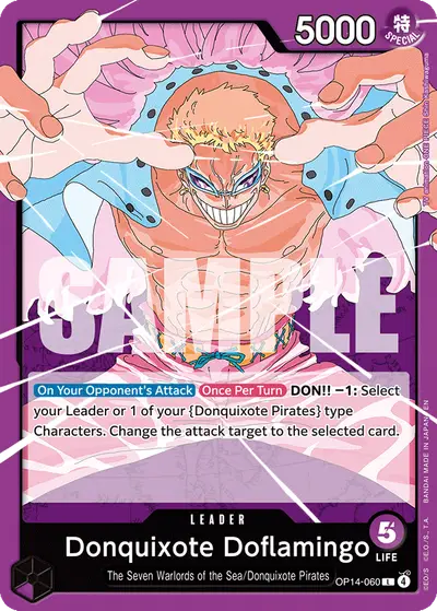 Donquixote Doflamingo OP14-060 OP14 The Azure Sea's Seven