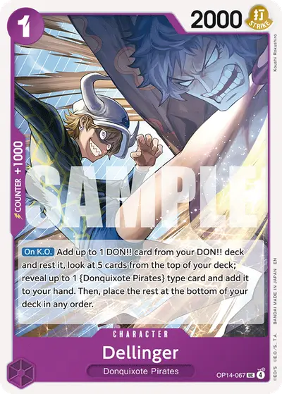 Dellinger OP14-067 OP14 The Azure Sea's Seven