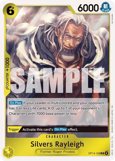 Silvers Rayleigh OP14-108 OP14 The Azure Sea's Seven