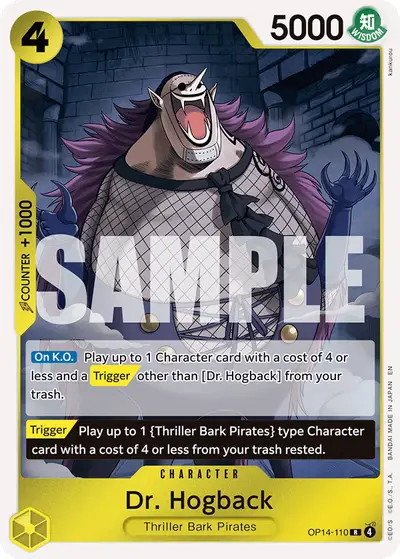 Dr. Hogback OP14-110 OP14 The Azure Sea's Seven