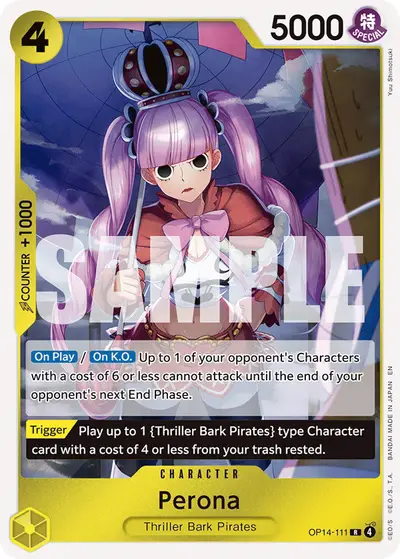 Perona OP14-111 OP14 The Azure Sea's Seven