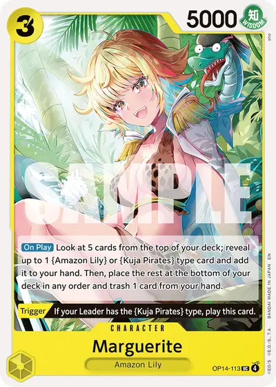 Marguerite OP14-113 OP14 The Azure Sea's Seven