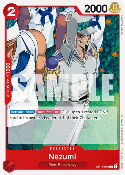 Nezumi OP15-010 OP15 Adventure on Kami's Island