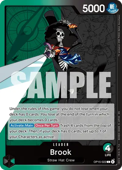 Brook OP15-022 OP15 Adventure on Kami's Island