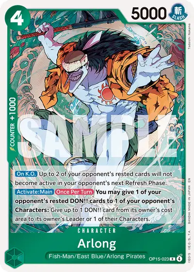Arlong OP15-023 OP15 Adventure on Kami's Island