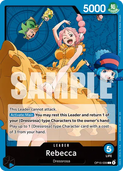Rebecca OP15-039 OP15 Adventure on Kami's Island