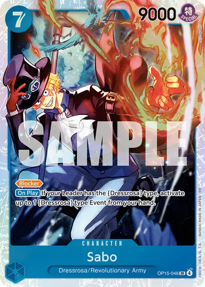 Sabo OP15-046 OP15 Adventure on Kami's Island