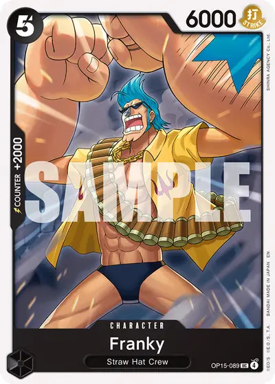 Franky OP15-089 OP15 Adventure on Kami's Island