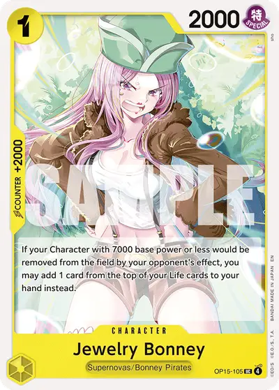 Jewelry Bonney OP15-105 OP15 Adventure on Kami's Island