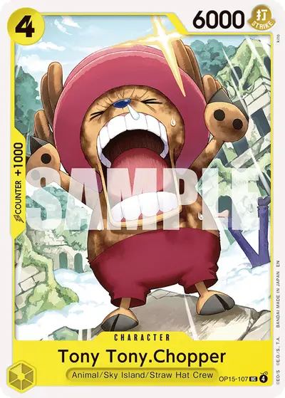 Tony Tony Chopper OP15-107 OP15 Adventure on Kami's Island