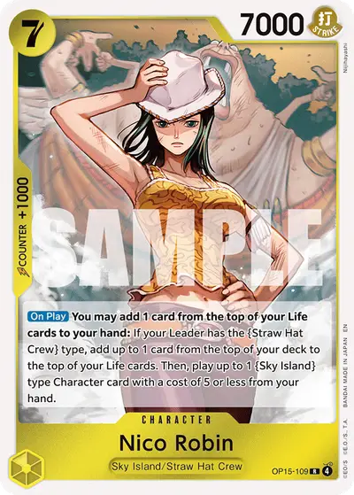Nico Robin OP15-109 OP15 Adventure on Kami's Island