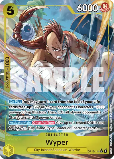 Wyper OP15-114 Alternate Art OP15 Adventure on Kami's Island