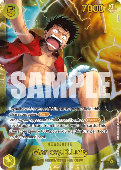Monkey D. Luffy OP15-119 OP15 Adventure on Kami's Island