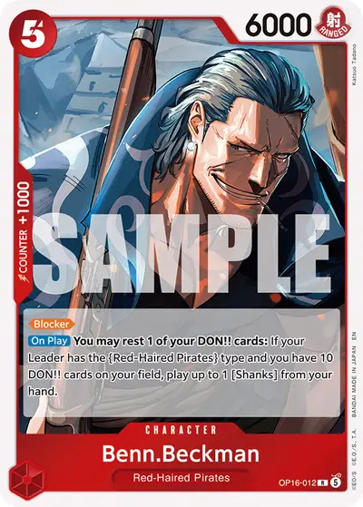 Benn Beckman OP16-012 OP16 The Time of Battle