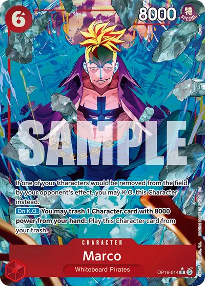 Marco OP16-014 Alternate Art OP16 The Time of Battle