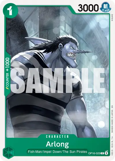 Arlong OP16-023 OP16 The Time of Battle