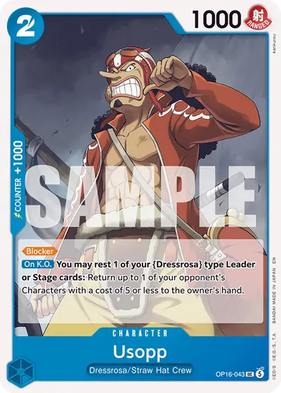 Usopp OP16-043 OP16 The Time of Battle