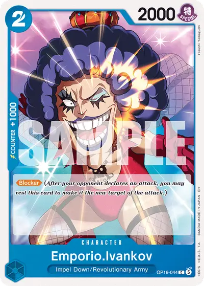 Emporio Ivankov OP16-044 OP16 The Time of Battle