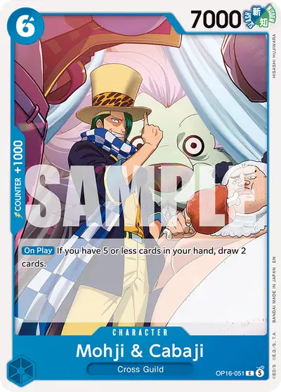 Mohji & Cabaji OP16-051 OP16 The Time of Battle