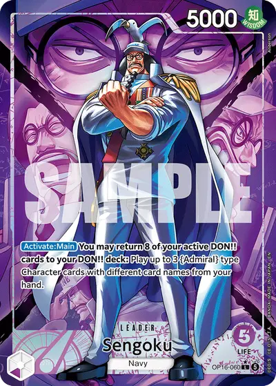 Sengoku OP16-060 Alternate Art OP16 The Time of Battle