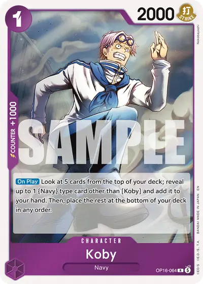 Koby OP16-064 OP16 The Time of Battle