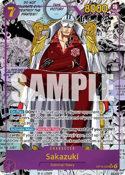 Sakazuki OP16-065 Manga OP16 The Time of Battle