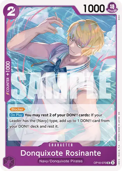 Donquixote Rosinante OP16-070 OP16 The Time of Battle