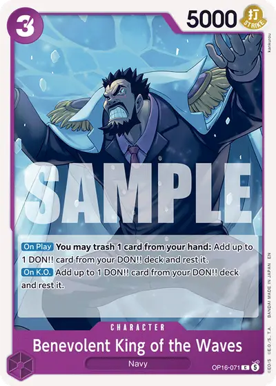 Benevolent King of the Waves OP16-071 OP16 The Time of Battle