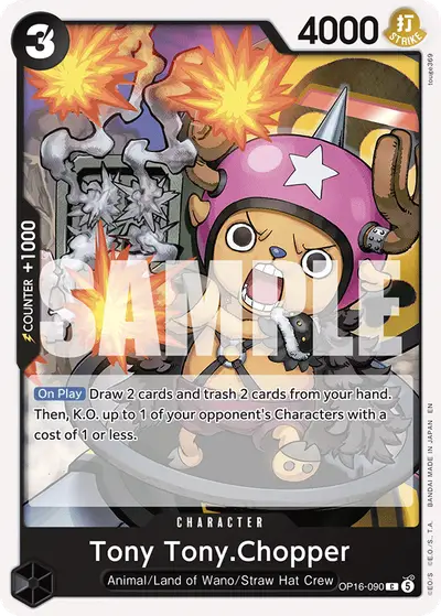 Tony Tony Chopper OP16-090 OP16 The Time of Battle