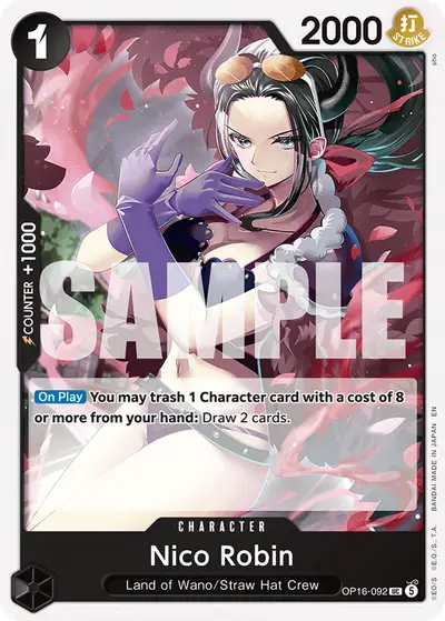 Nico Robin OP16-092 OP16 The Time of Battle