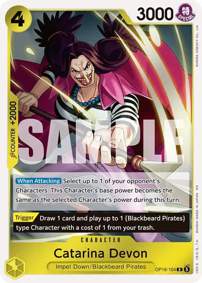 Catarina Devon OP16-104 OP16 The Time of Battle