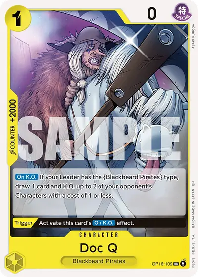 Doc Q OP16-109 OP16 The Time of Battle