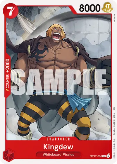 Kingdew OP17-006 OP17 The World's Strongest Warriors