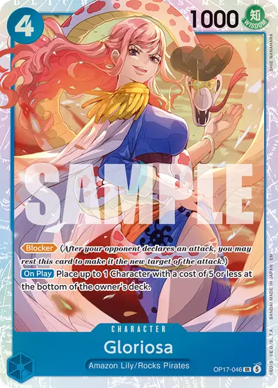 Gloriosa OP17-046 OP17 The World's Strongest Warriors