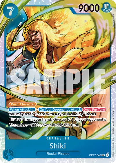 Shiki OP17-048 OP17 The World's Strongest Warriors