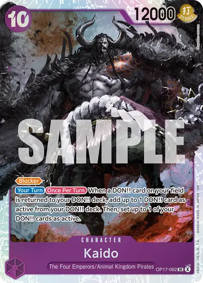 Kaido OP17-062 OP17 The World's Strongest Warriors
