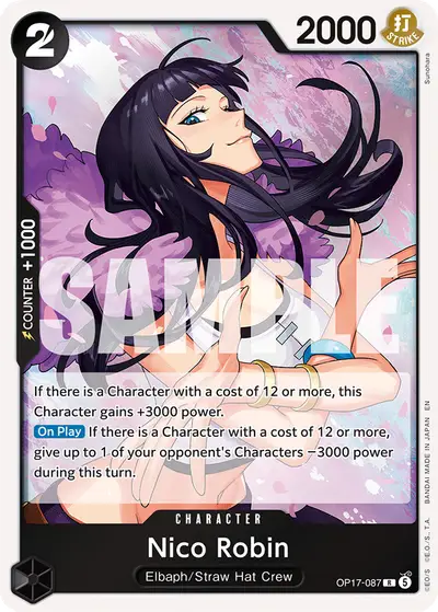 Nico Robin OP17-087 OP17 The World's Strongest Warriors