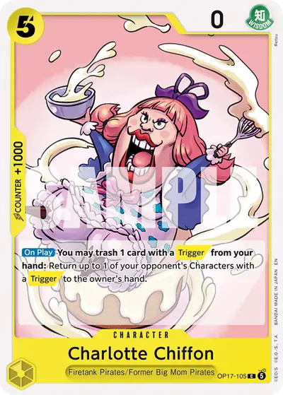 Charlotte Chiffon OP17-105 OP17 The World's Strongest Warriors