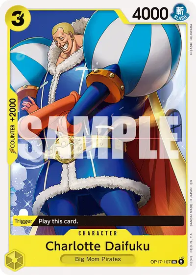 Charlotte Daifuku OP17-107 OP17 The World's Strongest Warriors