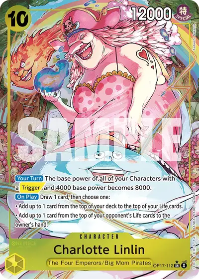 Charlotte Linlin OP17-112 Alternate Art OP17 The World's Strongest Warriors