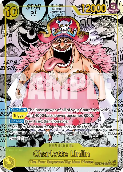 Charlotte Linlin OP17-112 Manga OP17 The World's Strongest Warriors