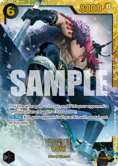 Loki OP17-119 OP17 The World's Strongest Warriors