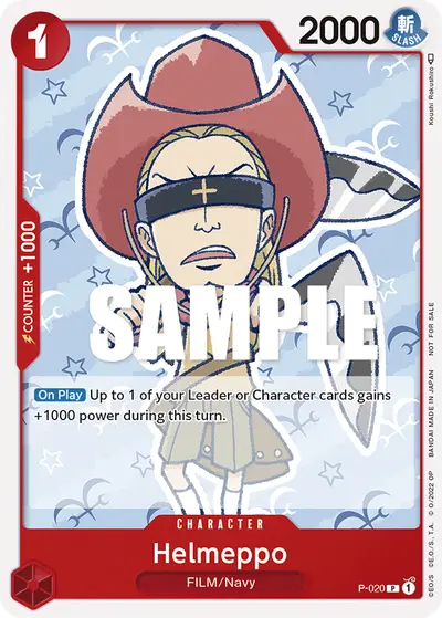 Helmeppo P-020 Promotion Cards