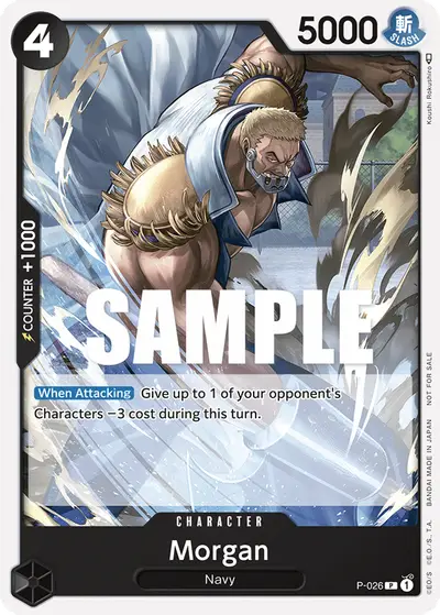 Morgan P-026 Promotion Cards