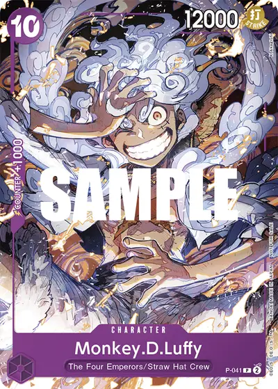 Monkey D. Luffy P-041 Promotion Cards